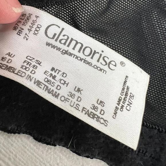 Glamorise MagicLift Original Support Bra Black 36D Style 1000 - Picture 4 of 6